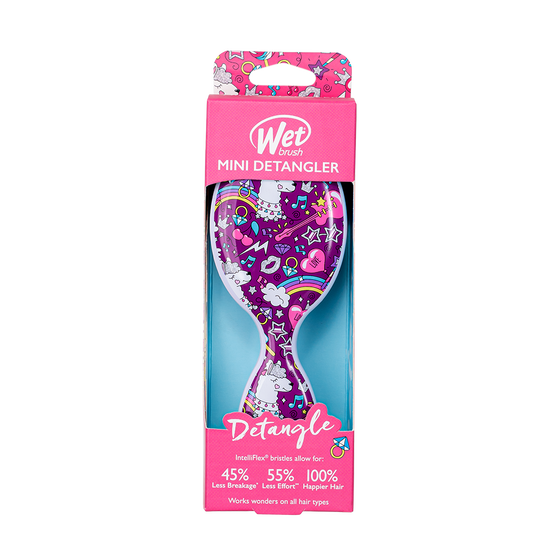 Escova de Cabelo Desembaraçadora Kids Wetbrush Lhama
